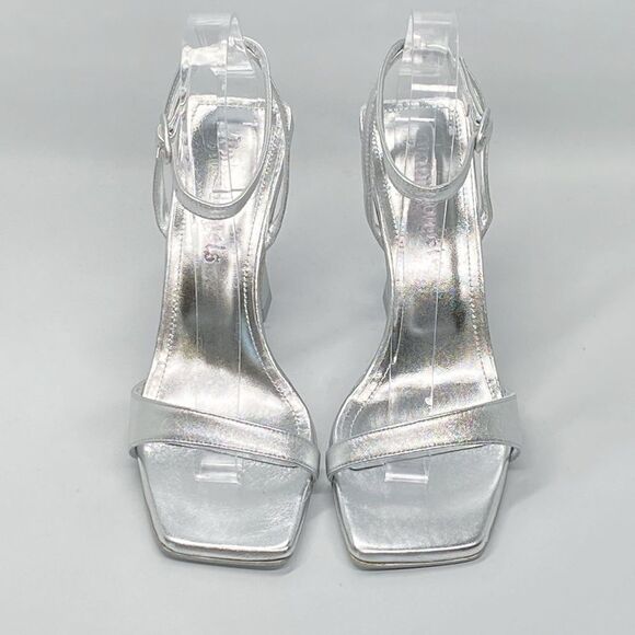 Palm Angels Palm metallic leather sandals size 38 - Picture 4 of 14